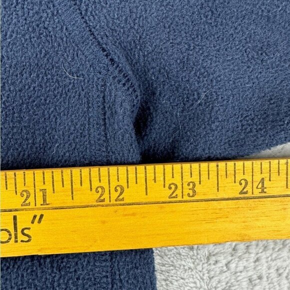 Patagonia Micro D Fleece Pullover Navy Blue Men’s Size L - Picture 2 of 15